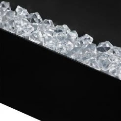 Home Decorators Collection 60 in. W View Wall Mount Electric Fireplace in Black -Home Decorators Soldes black home decorators collection wall mounted electric fireplaces sp6976 fa 1000