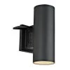 Home Decorators Collection TURRILL Black Matte Outdoor Wall Cylinder Light Up Down 1 Home Decorators Collection TURRILL Black Matte Outdoor Wall Cylinder Light Up Down -Home Decorators Soldes black matte home decorators collection outdoor sconces 80706 64 1000