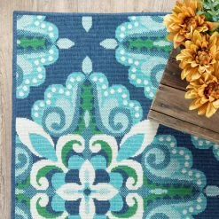Home Decorators Collection Bayview Blue/Aqua 5 ft 3 in x 7 ft 6 in Outdoor Area Rug 20 Home Decorators Collection Bayview Blue/Aqua 5 ft 3 in x 7 ft 6 in Outdoor Area Rug -Home Decorators Soldes blue aqua home decorators collection outdoor rugs 9526220310 fa 1000