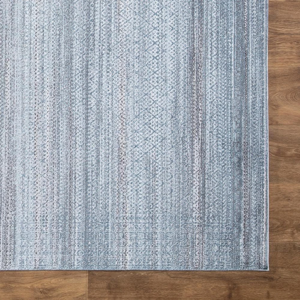 Home Decorators Collection Briar Blue 8 ft. x 10 ft. Area Rug 5 Home Decorators Collection Briar Blue 8 ft. x 10 ft. Area Rug - Image 3