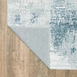 Home Decorators Collection Harmony Machine Washable Blue 7 ft. 6 in. x 10 ft. Abstract Polyester Indoor Area Rug -Home Decorators Soldes blue home decorators collection area rugs 592463 66 1000