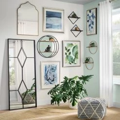 Home Decorators Collection Blue Cross Woven Square Floor Pouf Ottoman (20 in.) -Home Decorators Soldes blue home decorators collection ottomans mh 1829 66 1000