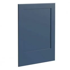 Home Decorators Collection Newport Blue Painted Shaker 0.63 in. W x 23.88 in. D x 34.5 in. H in White Kitchen Cabinet End Panel