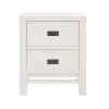 Home Decorators Collection Calden Bright White 2-Drawer Nightstand (26 in. H x 22 in. W x 16 in. D) -Home Decorators Soldes bright white home decorators collection nightstands campaign ns 64 1000