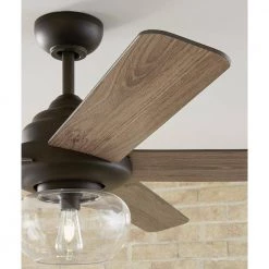Home Decorators Collection Avonbrook 56 in. LED Bronze Ceiling Fan with Light Kit and Remote Control -Home Decorators Soldes bronze home decorators collection ceiling fans with lights 59256 31 1000