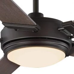 Home Decorators Collection Blakeridge 60 in. White Color Changing Integrated LED Bronze Indoor/Outdoor Ceiling Fan with Light Kit and Remote -Home Decorators Soldes bronze home decorators collection ceiling fans with lights 59260 1f 1000