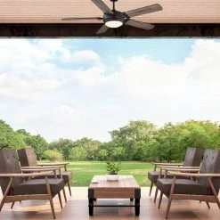 Home Decorators Collection Blakeridge 60 in. White Color Changing Integrated LED Bronze Indoor/Outdoor Ceiling Fan with Light Kit and Remote -Home Decorators Soldes bronze home decorators collection ceiling fans with lights 59260 31 1000