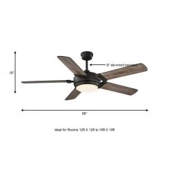 Home Decorators Collection Blakeridge 60 in. White Color Changing Integrated LED Bronze Indoor/Outdoor Ceiling Fan with Light Kit and Remote -Home Decorators Soldes bronze home decorators collection ceiling fans with lights 59260 a0 1000