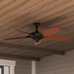 Home Decorators Collection Altura 60 in. Indoor/Outdoor Oil-Rubbed Bronze Ceiling Fan with Downrod and Reversible Motor; Light Kit Adaptable -Home Decorators Soldes bronze home decorators collection ceiling fans without lights 26660 44 1000