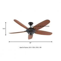 Home Decorators Collection Altura 60 in. Indoor/Outdoor Oil-Rubbed Bronze Ceiling Fan with Downrod and Reversible Motor; Light Kit Adaptable -Home Decorators Soldes bronze home decorators collection ceiling fans without lights 26660 a0 1000