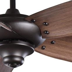 Home Decorators Collection Altura II 68 in. Indoor Bronze Ceiling Fan with Downrod, Remote and Reversible Motor; Light Kit Adaptable -Home Decorators Soldes bronze home decorators collection ceiling fans without lights 94468 4f 1000