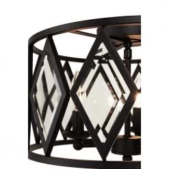 Home Decorators Collection Tessali 16 in. 3-Light Bronze Prismatic Glass Flush Mount Ceiling Light -Home Decorators Soldes bronze home decorators collection flush mount lights 20364 001 c3 1000