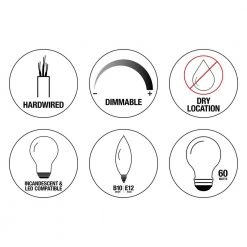 Home Decorators Collection Weyburn 16.5 in. 4-Light Bronze Semi-Flush Mount Kitchen Ceiling Light Fixture -Home Decorators Soldes bronze home decorators collection flush mount lights c5596 40 1000