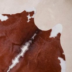 Home Decorators Collection Natural Cowhide Brown and White 5 ft. x 7 ft. Animal Shape Area Rug -Home Decorators Soldes brown and white home decorators collection area rugs v301000001brwh 1d 1000