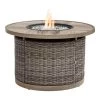 Home Decorators Collection Avondale 39.96 in. x 25 in. Round Steel Propane Gas Brown Fire Pit -Home Decorators Soldes brown home decorators collection gas fire pits fhws80108 64 1000