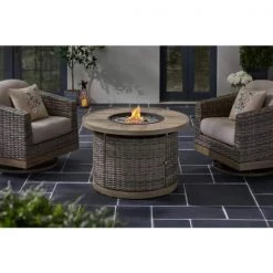 Home Decorators Collection Avondale 39.96 in. x 25 in. Round Steel Propane Gas Brown Fire Pit 11 Home Decorators Collection Avondale 39.96 in. x 25 in. Round Steel Propane Gas Brown Fire Pit -Home Decorators Soldes brown home decorators collection gas fire pits fhws80108 77 1000