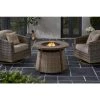 Home Decorators Collection Hayden 36.02 in. x 25 in. Round Steel Propane Gas Brown Fire Pit -Home Decorators Soldes brown home decorators collection gas fire pits fhws80126 64 1000