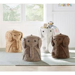 Home Decorators Collection 16 in. W Animal Laundry Hamper in Brown -Home Decorators Soldes brown home decorators collection hampers 1641800820 a0 1000