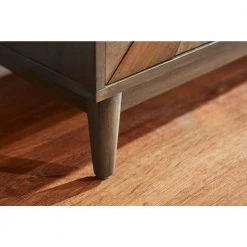 Home Decorators Collection Smoke Brown Wood Accent Cabinet with Dimensional Starburst Pattern (31.5 in. W x 36.63 in. H) -Home Decorators Soldes brown home decorators collection sideboards buffet tables 03297 1d 1000