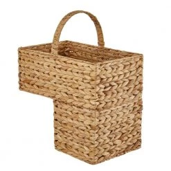 Home Decorators Collection Woven Seagrass Stair Storage Basket