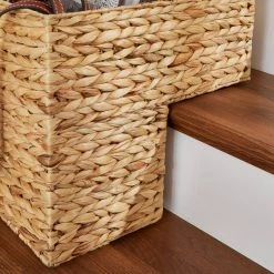 Home Decorators Collection Woven Seagrass Stair Storage Basket -Home Decorators Soldes brown home decorators collection storage baskets jy4134hdb a0 1000