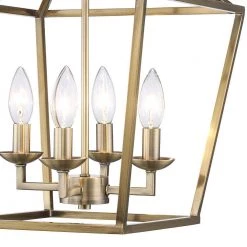 Home Decorators Collection Weyburn 16.5 in. 4-Light Brushed Brass Lantern Farmhouse Semi-Flush Mount Ceiling Light Fixture 20 Home Decorators Collection Weyburn 16.5 in. 4-Light Brushed Brass Lantern Farmhouse Semi-Flush Mount Ceiling Light Fixture -Home Decorators Soldes brushed brass home decorators collection flush mount lights c5596 bb 4f 1000