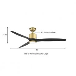 Home Decorators Collection Triplex 60 in. LED Brushed Bronze Ceiling Fan with Light -Home Decorators Soldes brushed bronze home decorators collection ceiling fans with lights yg749 brb a0 1000