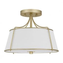 Home Decorators Collection Charleston Park 13 in. 3-Light Brushed Gold Semi-Flush Mount 16 Home Decorators Collection Charleston Park 13 in. 3-Light Brushed Gold Semi-Flush Mount -Home Decorators Soldes brushed gold home decorators collection flush mount lights dshd19547sf c3 1000