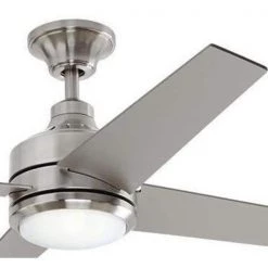 Home Decorators Collection Mercer 56 in. Integrated LED Brushed Nickel Ceiling Fan with Light Kit and Remote Control 21 Home Decorators Collection Mercer 56 in. Integrated LED Brushed Nickel Ceiling Fan with Light Kit and Remote Control -Home Decorators Soldes brushed nickel home decorators collection ceiling fans with lights 54625 c3 1000