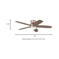 Home Decorators Collection Ashby Park 52 in. White Color Changing Integrated LED Brushed Nickel Ceiling Fan with Light Kit and Remote Control -Home Decorators Soldes brushed nickel home decorators collection ceiling fans with lights 59252 a0 1000