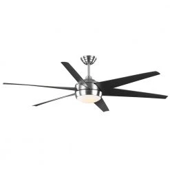 Home Decorators Collection Windward 68 in. White Color Changing Integrated LED Brushed Nickel Ceiling Fan with Light Kit, DC Motor and Remote -Home Decorators Soldes brushed nickel home decorators collection ceiling fans with lights 68000 1f 1000