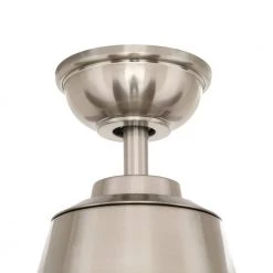 Home Decorators Collection Kensgrove 54 in. Integrated LED Brushed Nickel Ceiling Fan with Light and Remote Control -Home Decorators Soldes brushed nickel home decorators collection ceiling fans with lights yg493a bn 4f 1000