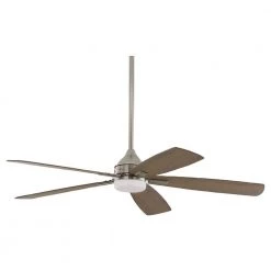 Home Decorators Collection Beckford 52 in. Integrated LED Indoor Brushed Nickel Ceiling Fan with Light and Remote with Color Changing Technology -Home Decorators Soldes brushed nickel home decorators collection ceiling fans with lights yg630 bn 1f 1000