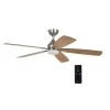 Home Decorators Collection Beckford 52 in. Integrated LED Indoor Brushed Nickel Ceiling Fan with Light and Remote with Color Changing Technology -Home Decorators Soldes brushed nickel home decorators collection ceiling fans with lights yg630 bn 64 1000