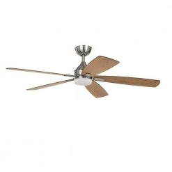 Home Decorators Collection Beckford 52 in. Integrated LED Indoor Brushed Nickel Ceiling Fan with Light and Remote with Color Changing Technology -Home Decorators Soldes brushed nickel home decorators collection ceiling fans with lights yg630 bn c3 1000