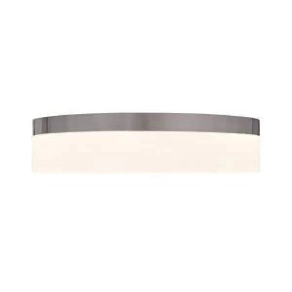 Home Decorators Collection 13.75 in. 21-Watt Brushed Nickel Integrated LED Ceiling Flush Mount 7 Home Decorators Collection 13.75 in. 21-Watt Brushed Nickel Integrated LED Ceiling Flush Mount - Image 5