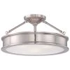 Home Decorators Collection Grafton 3-Light Brushed Nickel Semi Flush Mount Ceiling Light -Home Decorators Soldes brushed nickel home decorators collection flush mount lights 23955 64 1000
