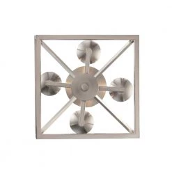 Home Decorators Collection Weyburn 16.5 in. 4-Light Brushed Nickel Lantern Farmhouse Semi-Flush Mount Kitchen Ceiling Light Fixture 21 Home Decorators Collection Weyburn 16.5 in. 4-Light Brushed Nickel Lantern Farmhouse Semi-Flush Mount Kitchen Ceiling Light Fixture -Home Decorators Soldes brushed nickel home decorators collection flush mount lights c5596 bn 1f 1000