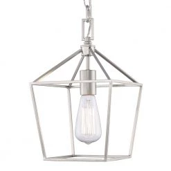 Home Decorators Collection Weyburn 1-Light Caged Brushed Nickel Farmhouse Hanging Mini Kitchen Pendant Light 18 Home Decorators Collection Weyburn 1-Light Caged Brushed Nickel Farmhouse Hanging Mini Kitchen Pendant Light -Home Decorators Soldes brushed nickel home decorators collection pendant lights 16201 bn 4f 1000