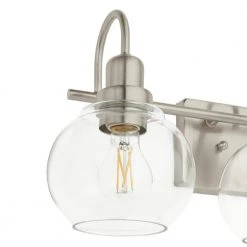 Home Decorators Collection Halyn 23 in. 3-Light Brushed Nickel Bathroom Vanity Light with Clear Glass Shades 18 Home Decorators Collection Halyn 23 in. 3-Light Brushed Nickel Bathroom Vanity Light with Clear Glass Shades -Home Decorators Soldes brushed nickel home decorators collection vanity lighting 1019hdcbndi 1d 1000