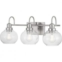 Home Decorators Collection Halyn 23 in. 3-Light Brushed Nickel Bathroom Vanity Light with Clear Glass Shades 21 Home Decorators Collection Halyn 23 in. 3-Light Brushed Nickel Bathroom Vanity Light with Clear Glass Shades -Home Decorators Soldes brushed nickel home decorators collection vanity lighting 1019hdcbndi c3 1000