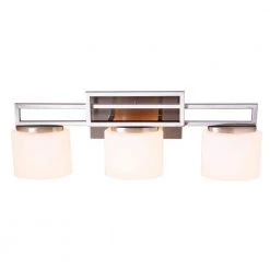 Home Decorators Collection Tustna 3-Light Brushed Nickel Bathroom Vanity Light with Opal Glass Shades -Home Decorators Soldes brushed nickel home decorators collection vanity lighting 20366 001 c3 1000