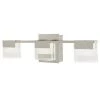 Home Decorators Collection VICINO 3-Light Brushed Nickel Integrated LED Bathroom Vanity Light Bar -Home Decorators Soldes brushed nickel home decorators collection vanity lighting 204984a 64 1000