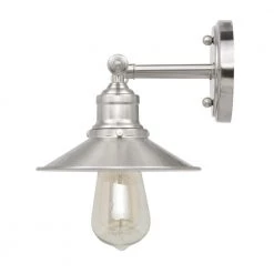Home Decorators Collection Glenhurst 16 in. 2-Light Brushed Nickel Farmhouse Bathroom Vanity Light Fixture with Metal Shades -Home Decorators Soldes brushed nickel home decorators collection vanity lighting hd 8002 bn 1d 1000