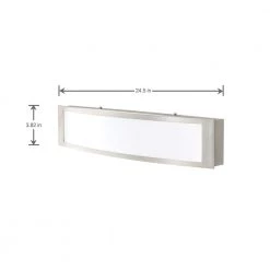 Home Decorators Collection 180-Watt Equivalent Brushed Nickel Integrated LED Vanity Light 16 Home Decorators Collection 180-Watt Equivalent Brushed Nickel Integrated LED Vanity Light -Home Decorators Soldes brushed nickel home decorators collection vanity lighting iqp1381l 3 40 1000