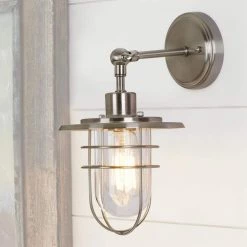 Home Decorators Collection 1-Light Brushed Nickel Wall Sconce -Home Decorators Soldes brushed nickel home decorators collection wall sconces 20531 000 d4 1000