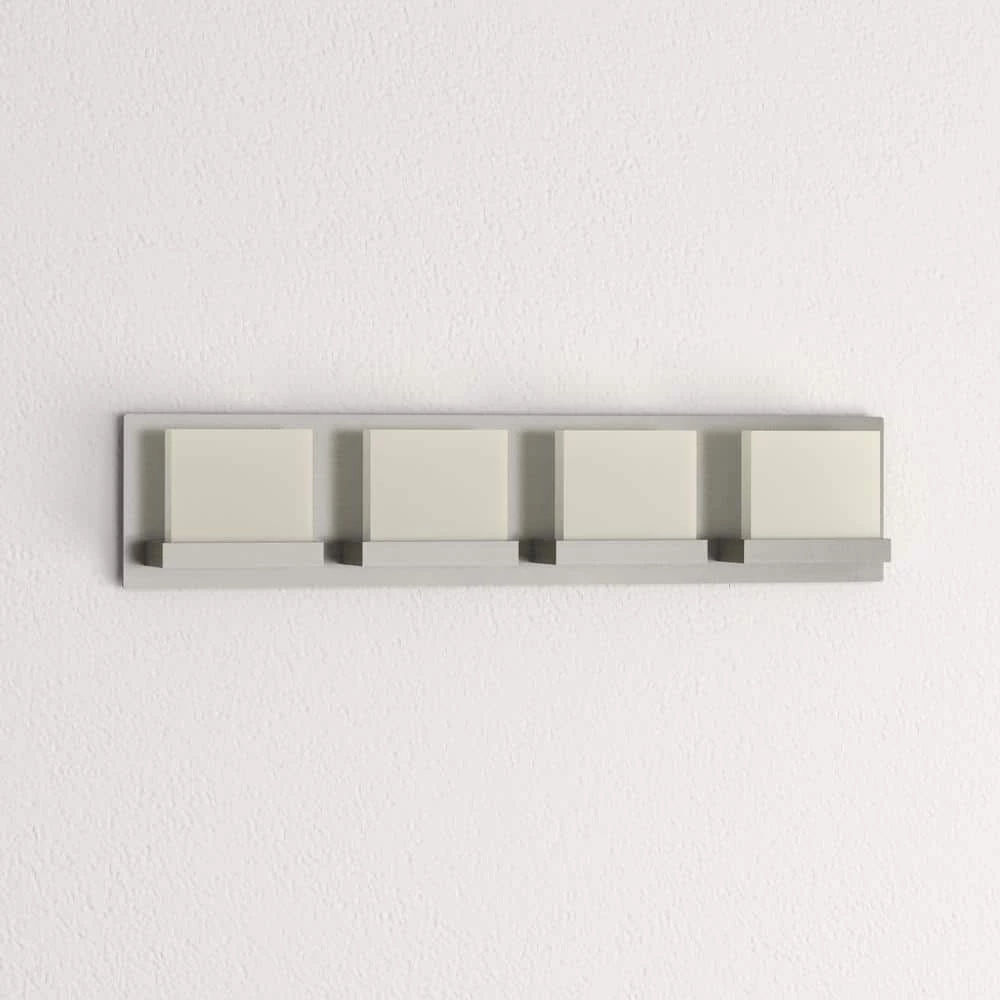 Home Decorators Collection Alberson Collection 4-Light Brushed Nickel LED Vanity Light with Frosted Acrylic Shade 12 Home Decorators Collection Alberson Collection 4-Light Brushed Nickel LED Vanity Light with Frosted Acrylic Shade - Image 10