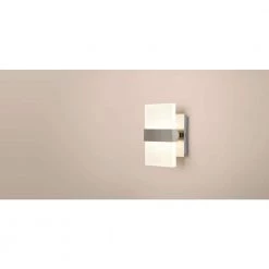 Home Decorators Collection Alberson 5 in. Brushed Nickel 2-Light LED Sconce -Home Decorators Soldes brushed nickel with frosted glass home decorators collection wall sconces 28616 hbur 1f 1000