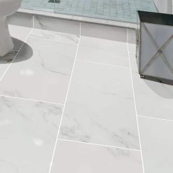 Home Decorators Collection Carrara 12 in. x 24 in. Polished Porcelain Floor and Wall Tile (2 sq. ft./Each) -Home Decorators Soldes carrara home decorators collection porcelain tile nhdcarr1224p 40 1000