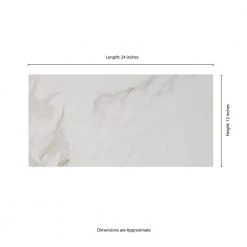 Home Decorators Collection Carrara 12 in. x 24 in. Polished Porcelain Floor and Wall Tile (2 sq. ft./Each) -Home Decorators Soldes carrara home decorators collection porcelain tile nhdcarr1224p fa 1000 2